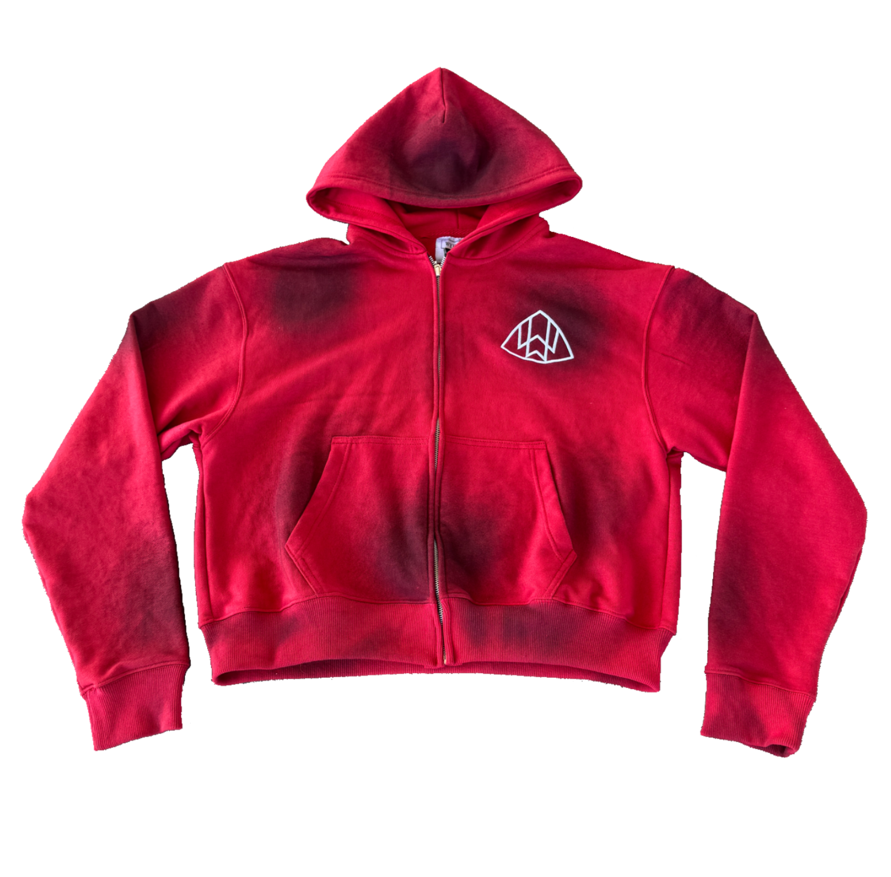 Red Logo Zip