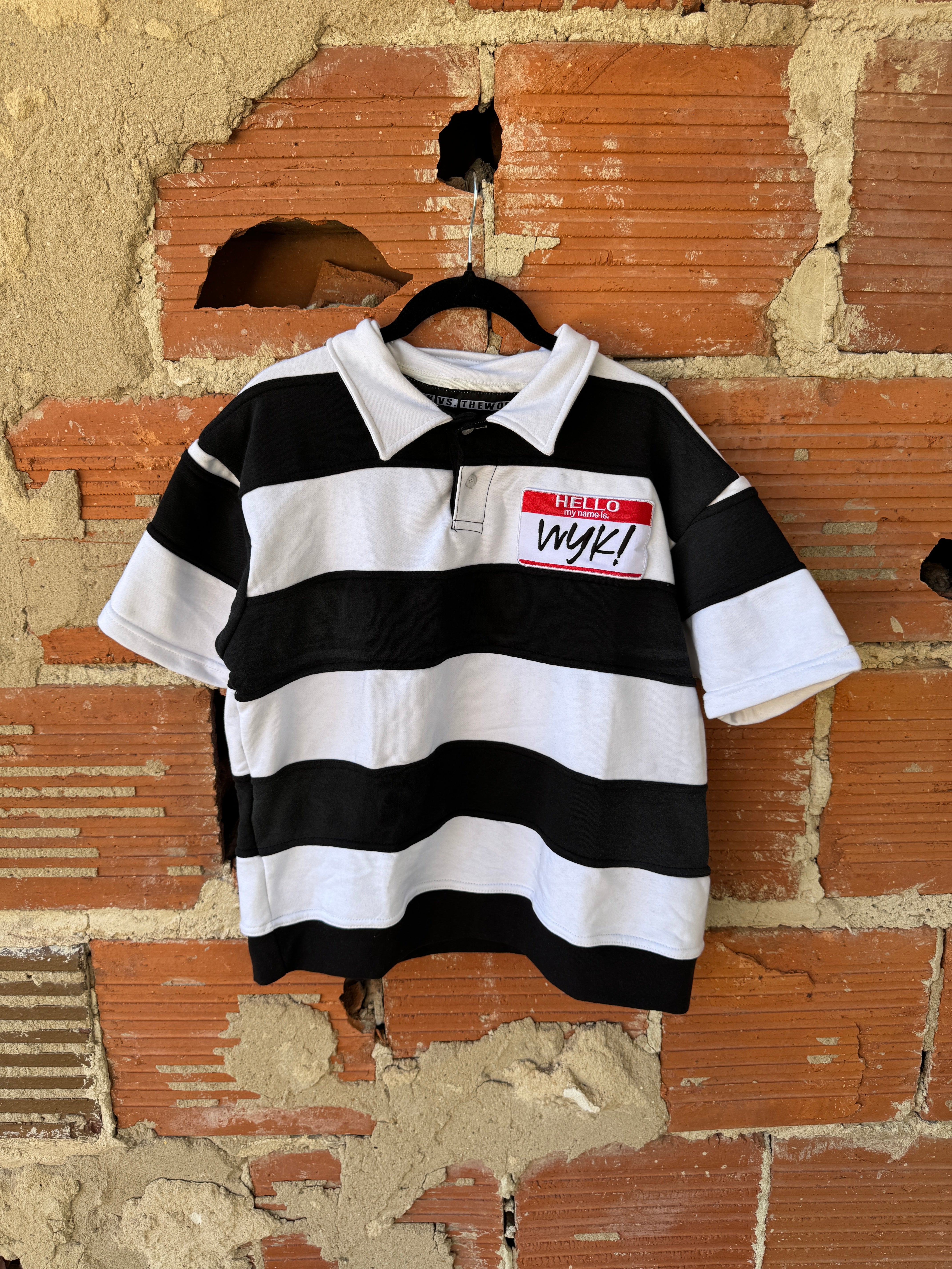 “HELLO MY NAME IS WYK!” SHORT SLEEVE RUGBY